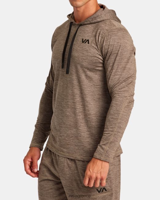 R422N814 κουκούλα πουλόβερ c-able RVCA άνδρες μανιτάρι είδη ένδυσης