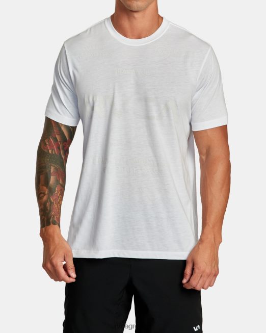 R422N8200 va sport tee RVCA άνδρες άσπρο είδη ένδυσης