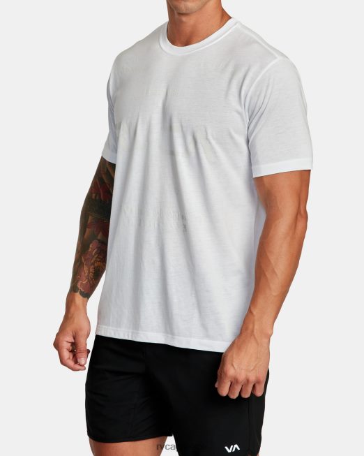 R422N8200 va sport tee RVCA άνδρες άσπρο είδη ένδυσης