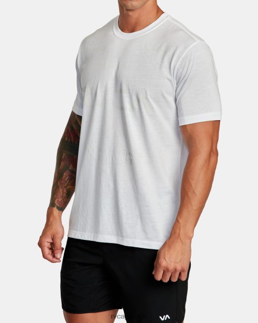 R422N8200 va sport tee RVCA άνδρες άσπρο είδη ένδυσης