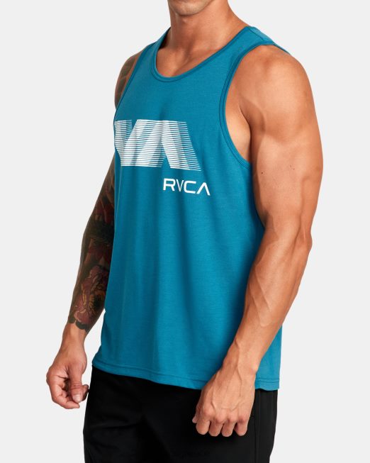 R422N826 va blur top tank RVCA άνδρες βάσκας είδη ένδυσης
