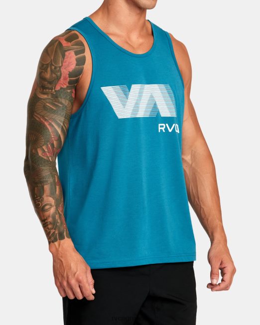 R422N826 va blur top tank RVCA άνδρες βάσκας είδη ένδυσης