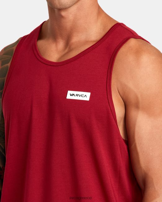 R422N8276 εικονίδιο φανελάκι RVCA άνδρες καρδινάλιος είδη ένδυσης