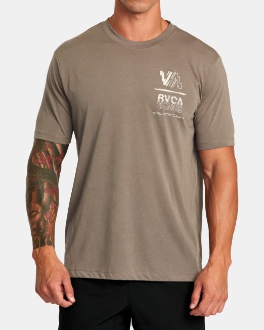 R422N832 va sport volt tee RVCA άνδρες μανιτάρι είδη ένδυσης