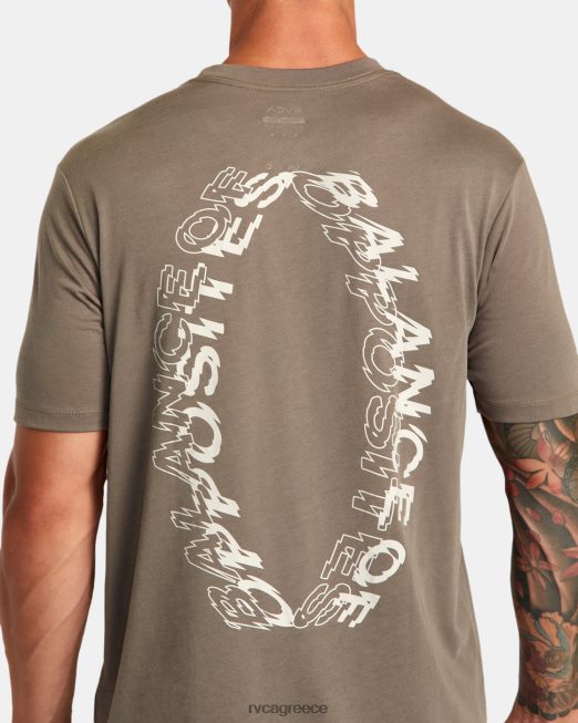 R422N832 va sport volt tee RVCA άνδρες μανιτάρι είδη ένδυσης