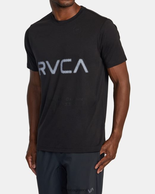 R422N8469 va sport tee RVCA άνδρες μαύρο 2 είδη ένδυσης