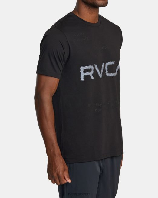 R422N8469 va sport tee RVCA άνδρες μαύρο 2 είδη ένδυσης