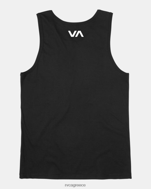 R422N8580 va blur top tank RVCA άνδρες μαύρος είδη ένδυσης