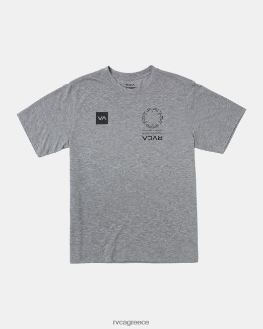 R422N8583 va mark tee RVCA άνδρες ερείκη γκρι είδη ένδυσης