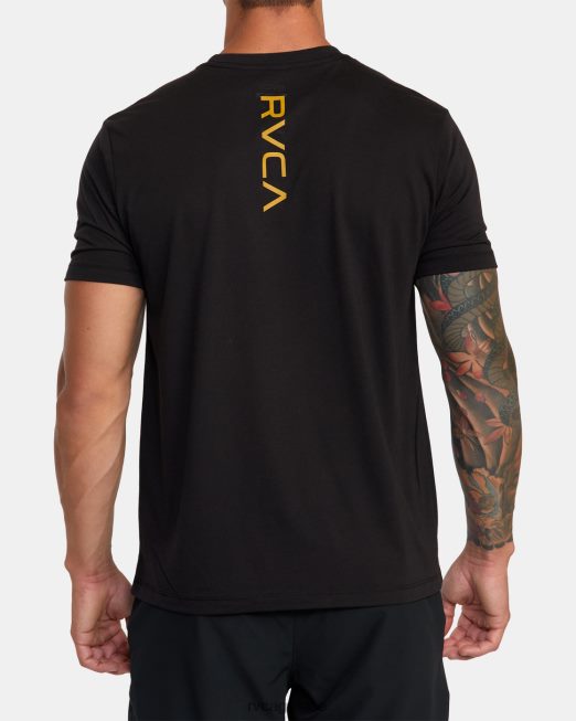 R422N8731 va mark tee RVCA άνδρες μαύρο 2 είδη ένδυσης