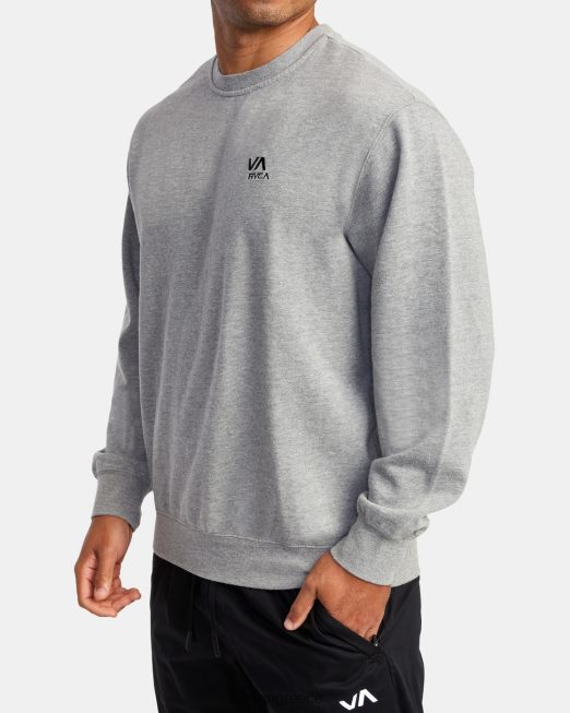 R422N8932 απαραίτητο φούτερ με λαιμόκοψη RVCA άνδρες ελαφριά μάρλα είδη ένδυσης