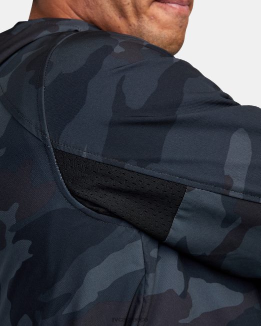 R422N8890 yogger σακάκι με φερμουάρ ii RVCA άνδρες camo είδη ένδυσης