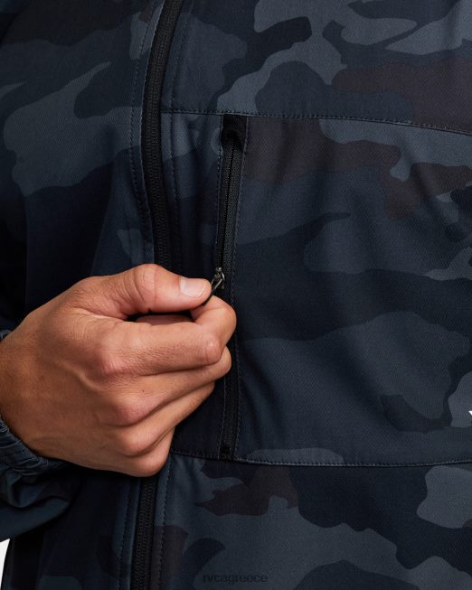 R422N8890 yogger σακάκι με φερμουάρ ii RVCA άνδρες camo είδη ένδυσης